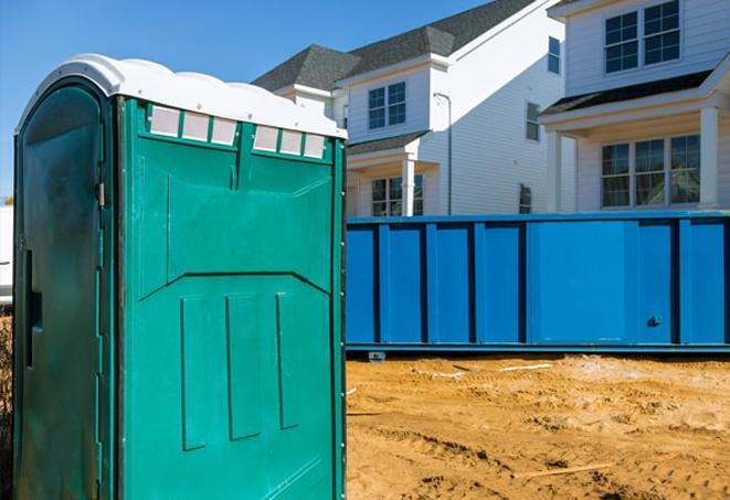 porta potty rentals for work site necessities